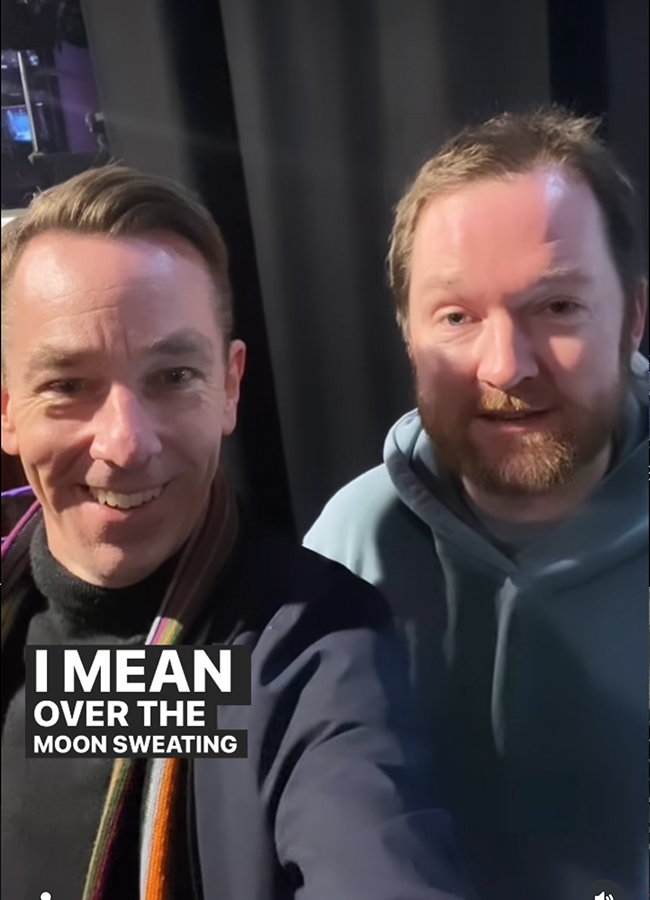 Ryan Tubridy and Killian Donnelly 