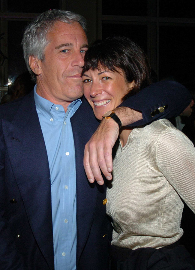Jeffrey Epstein and Ghislaine Maxwell. Pic: Joe Schildhorn/Patrick McMullan via Getty Images