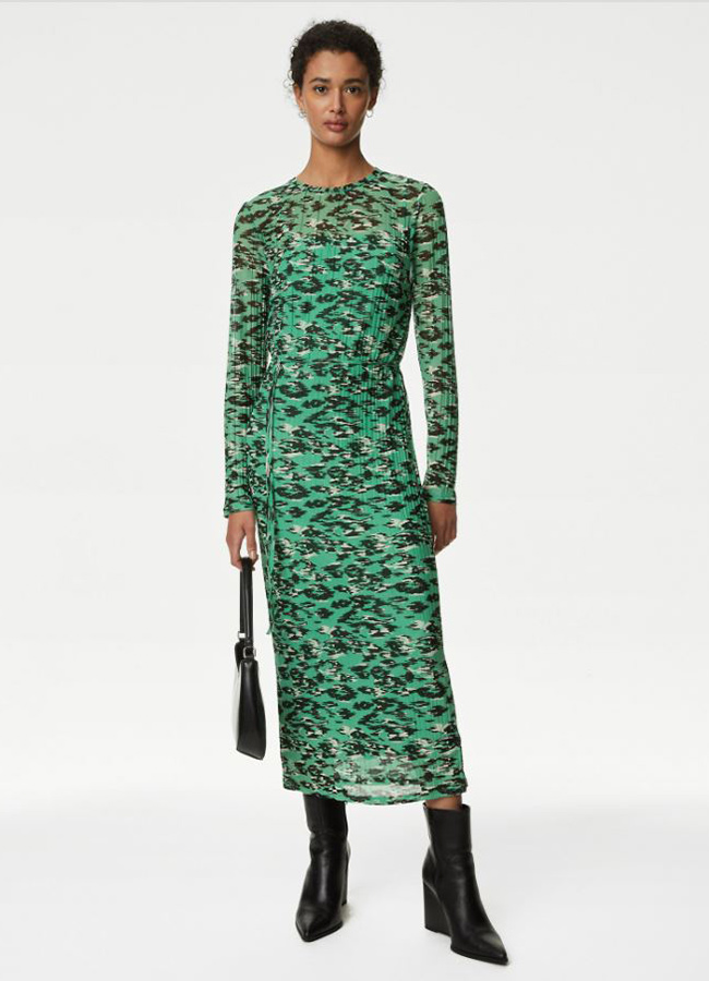 Mesh dress, €47.50, SS24. Pic: Marks and Spencer