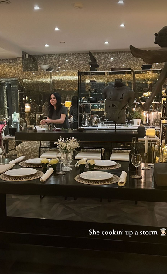 Morah Ryan's kitchen. Pic: Lottie Ryan / Instagram