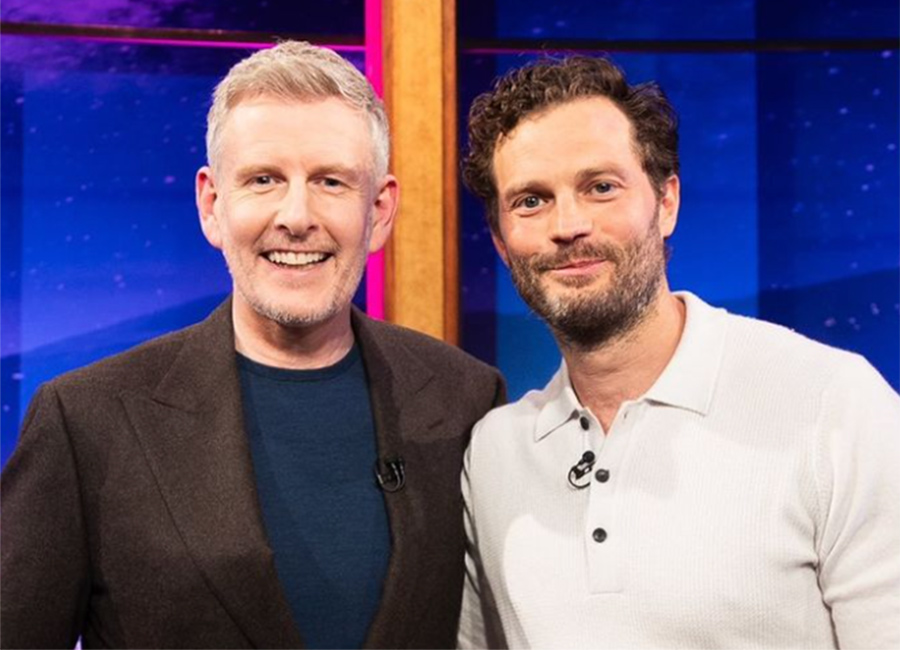 Patrick Kielty and Jamie Dornan on the Late Late Show