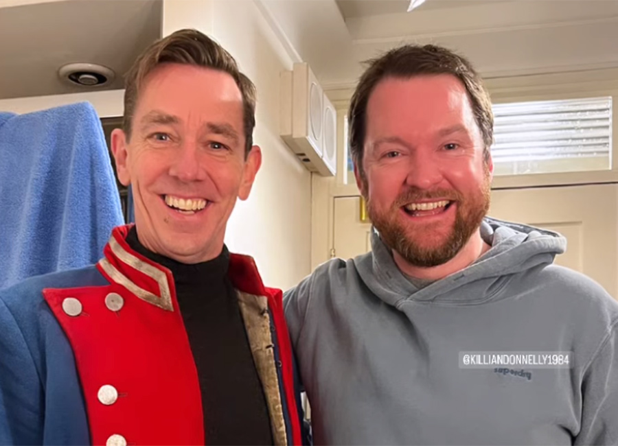 Ryan Tubridy is left 'grinning like a fool' on very Irish trip to the theatre