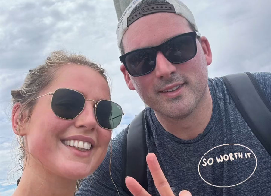 'The sweat pouring out of me' Aimee Connolly's honeymoon gets off to a challenging start