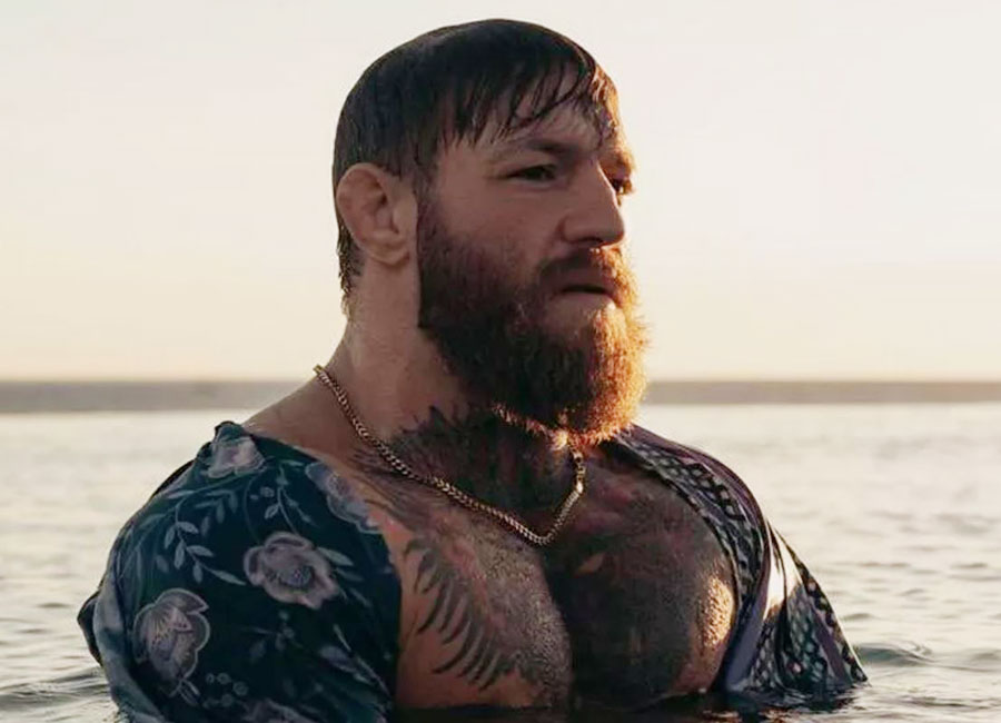 Conor McGregor filming Road House. Pic: X/@TheNotoriousMMA