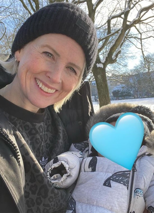 Sinead Kennedy in Brussels enjoying family time