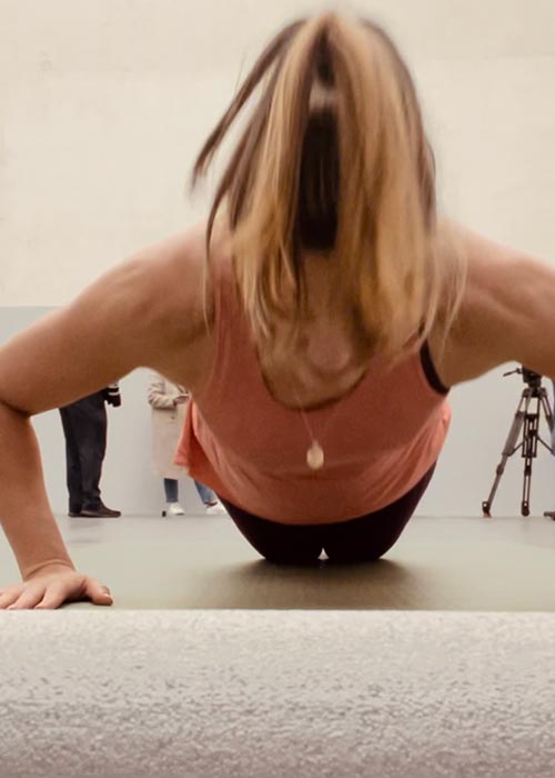 Garda fitness test. Pic: Supplied