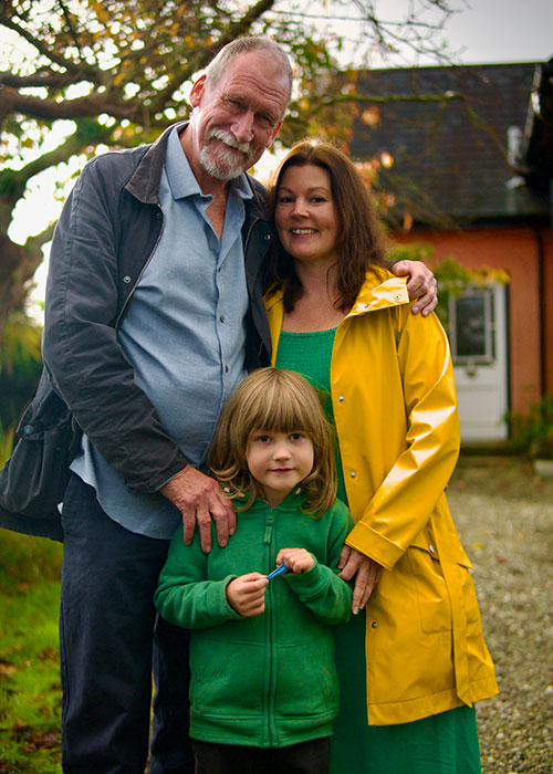 Ian Humphreys and Sarah Carter. Pic: RTE