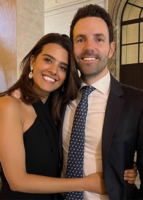 Colm Flynn and Paola