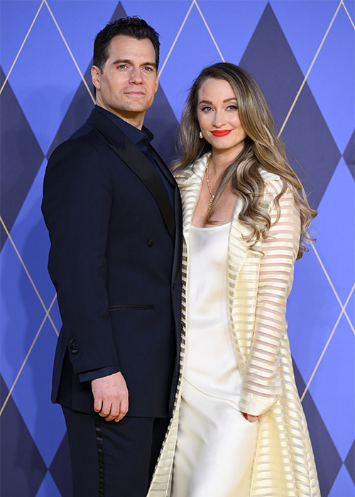 Henry Cavill and Natalie Viscuso. Pic: Karwai Tang/WireImage