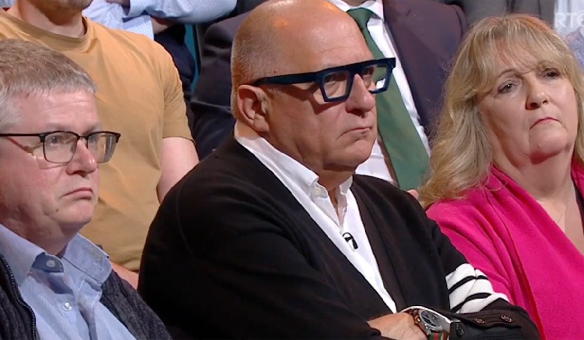 Hugh Wallace on RTÉ Upfront with Katie Hannon