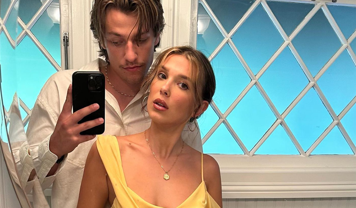 Millie Bobby Brown and Jake Bongiovi