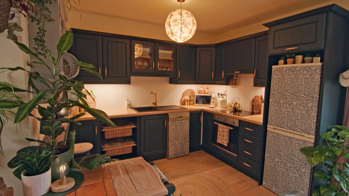 Tríona Cahill’s three-bedroom duplex townhouse in Co Kildare on Home of the Year. Pic: RTÉ