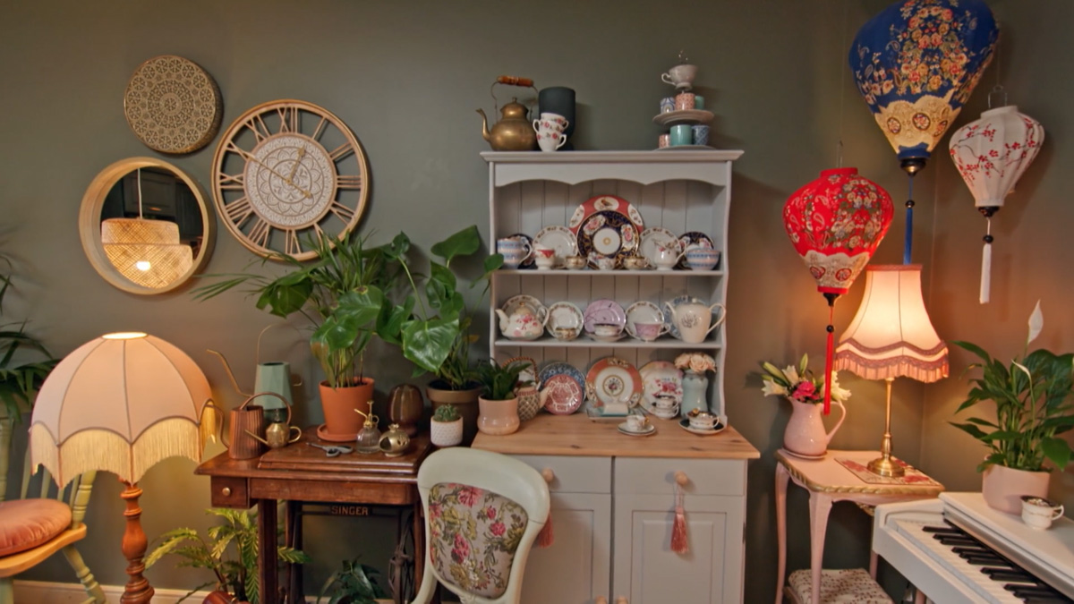 Tríona Cahill’s three-bedroom duplex townhouse in Co Kildare on Home of the Year. Pic: RTÉ