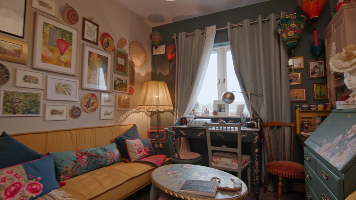 Tríona Cahill’s three-bedroom duplex townhouse in Co Kildare on Home of the Year. Pic: RTÉ