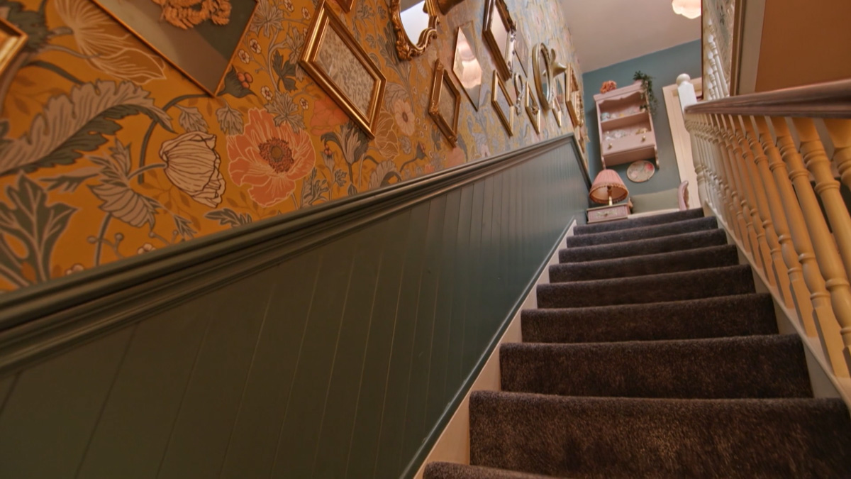 Tríona Cahill’s three-bedroom duplex townhouse in Co Kildare on Home of the Year. Pic: RTÉ