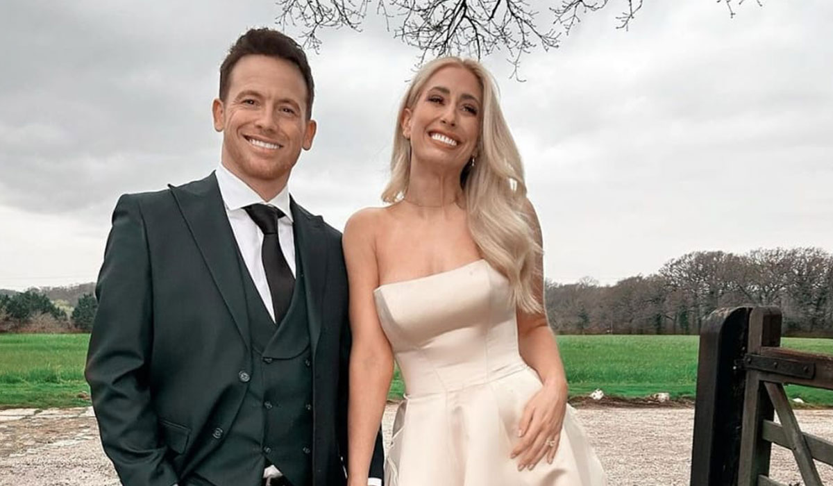 stacey solomon at the royal televison society awards