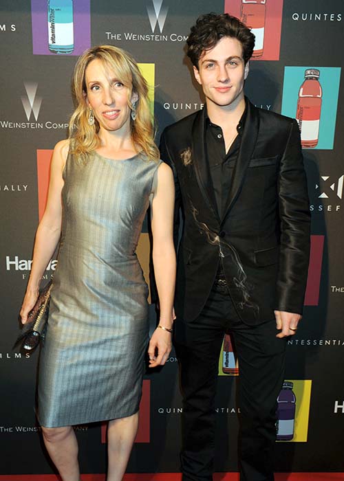 Premium
Mandatory Credit: Photo by Richard Young/REX/Shutterstock (924263g)
Sam Taylor-Wood and Aaron Johnson
Quintessentially Hosts Party for 'Nowhere Boy' at La Plage Vitaminwater at the 62nd Cannes Film Festival, Cannes, France - 17 May 2009
Last night saw the great and glamourous turn up for a Cannes Film Festival party to help promote artist Sam Taylor Wood's directorial debut, 'Nowhere Boy', a film based on the childhood and adolescence of John Lennon.

Hosted by luxury lifestyle group Quintessentially, the director was happy to parade the star of the film and also her new boyfriend, Aaron Johnson, who, at 19, is twenty-three years younger than his director girlfriend.

The two had been spotted in London together at parties in London last week, but waited till now to openly pose for photographs together.

Also at the party was LA socialite Paris Hilton, trudging along the sandy beach in a purple sequinned dress and diamante silver heels, but without current beau Doug Reinholdt.