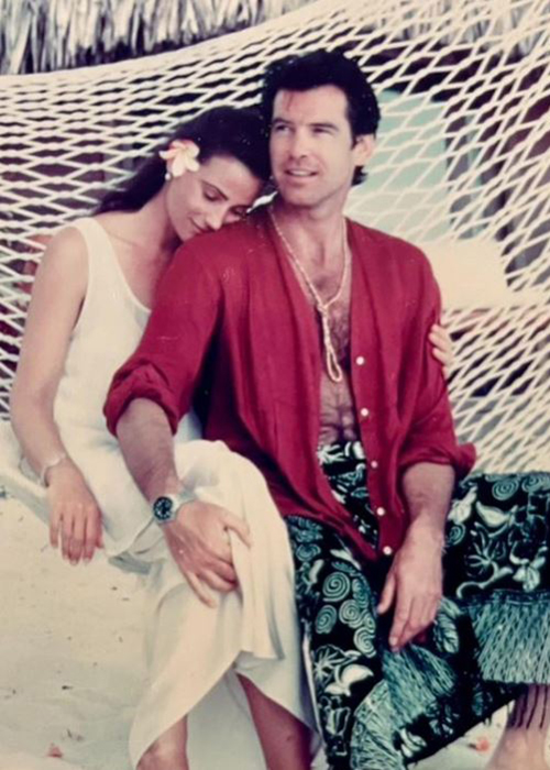 Keely Shaye Smith, Pierce Brosnan