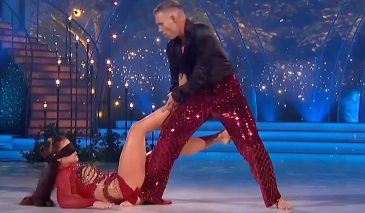 Karen Byrne and Jason Smyth on Dancing With The Stars. Pic: Karen Byrne/RTE