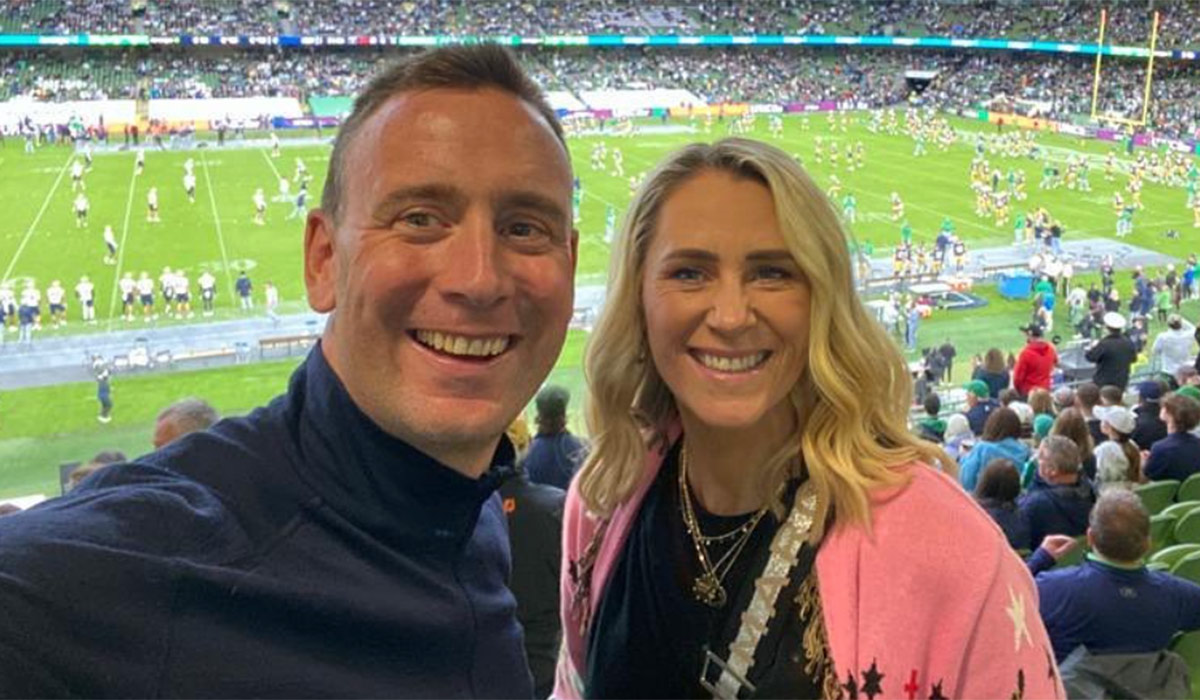 'If you want to test your marriage, quit a safe permanent job' Evanne Ní Chuilinn thanks husband for support on anniversary