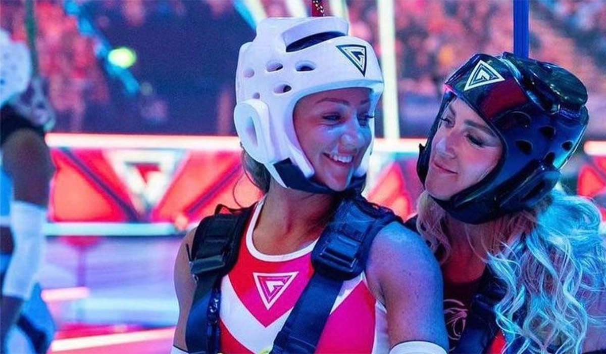 Gladiator winner Marie-Louise Nicholson. Pic: Gladiators / BBC