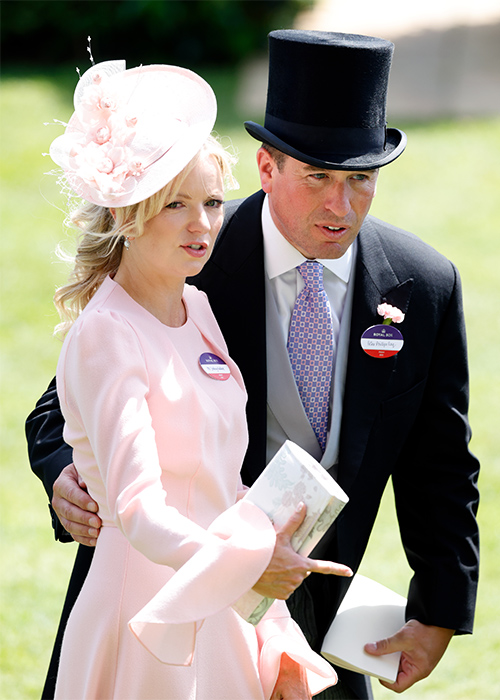 Peter Phillips and Lindsay Wallace. Pic: Max Mumby/Indigo/Getty Images