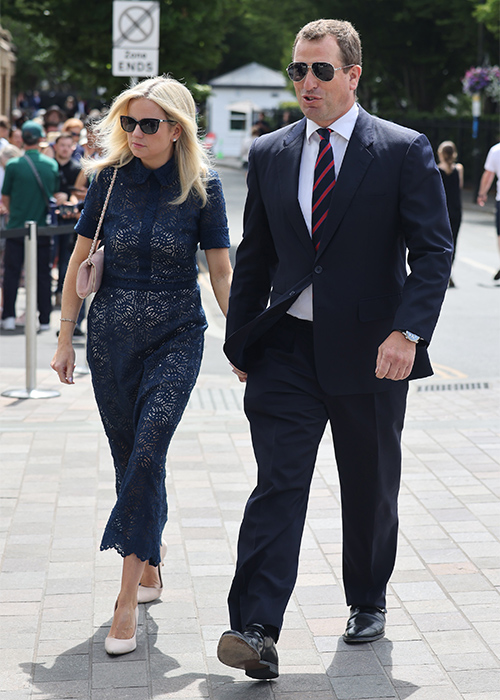 Peter Phillips and Lindsay Wallace. Pic: Neil Mockford/GC Images