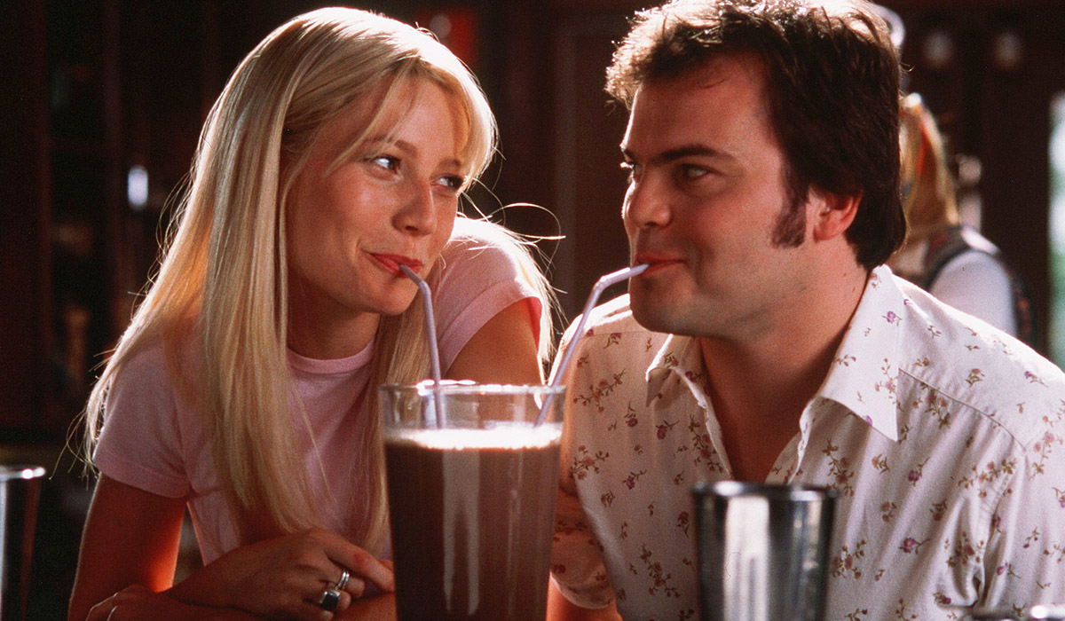 Gwyneth Paltrow and Jack Black in the 2001 movie Shallow Hal. Pic: Glenn Watson/20th Century Fox/Conundrum Ent/Kobal/REX/Shutterstock