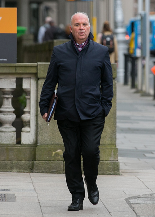 04/05/2022 Chief Medical Officer Department of Health Dr. Tony Holohan arriving for Joint Committee on Health meeting on the Engagement on the proposed appointment of the Chief Medical Officer to a role at a higher education institution at Leinster House on Kildare Street, Dublin. Gareth Chaney/ Collins Photos