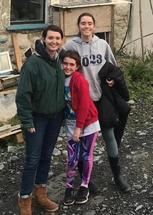 Una, Ciara and Saoirse Bowden. Pic: An Garda Síochána