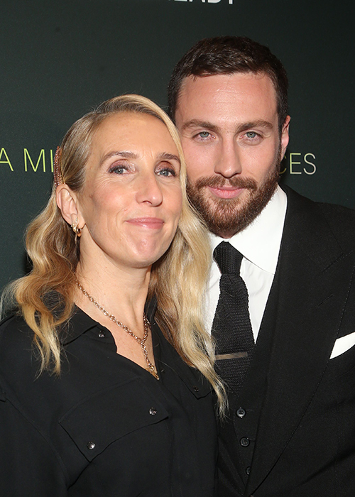 Mandatory Credit: Photo by MediaPunch/REX/Shutterstock (10492145aa)
Aaron Taylor-Johnson, Sam Taylor-Johnson
'A Million Little Pieces' film premiere, Arrivals, The London, Los Angeles, USA - 04 Dec 2019