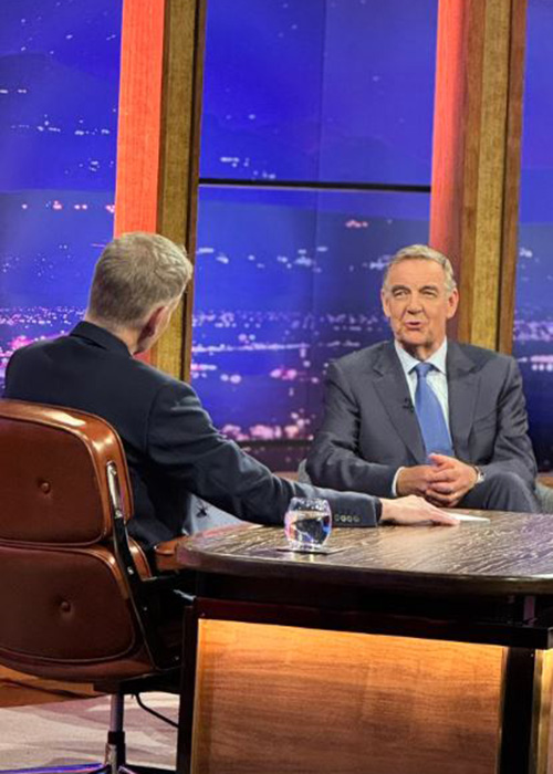 Bryan Dobson, Late Late Show, Retirement. Pic: RTÉ