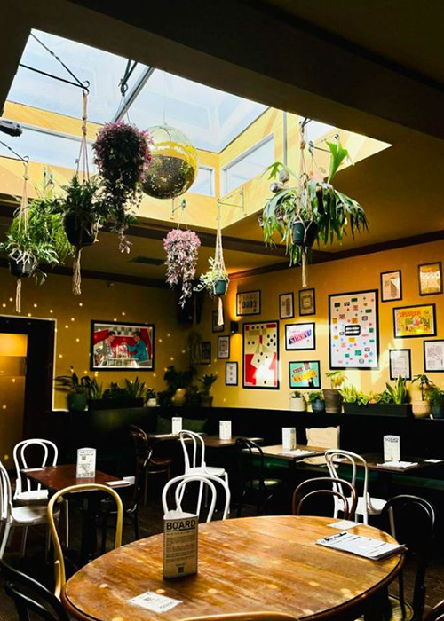 Alcohol-free bar Board