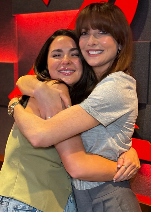 Laura Fox and Jennifer Zamparelli. Pic: Instagram / 2FM