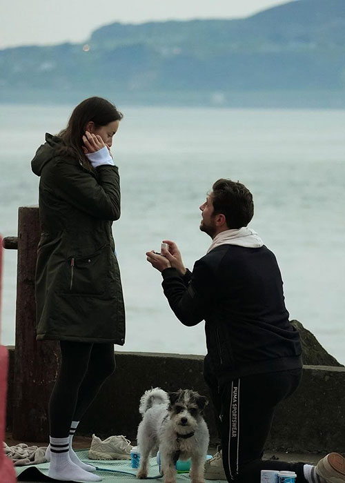 Holly Carpenter and her fiancé Jamie Hunt. Pic: Holly Carpenter Instagram