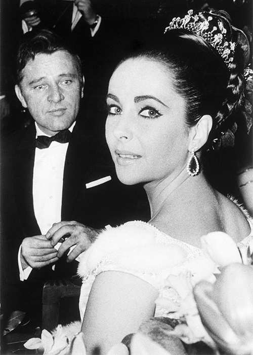 Elizabeth Taylor and Richard Burton. Pic: Getty Images