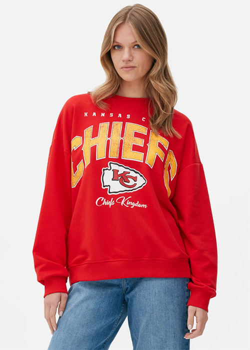 Kansas City Chiefs jumper, €20. Pic: Penneys