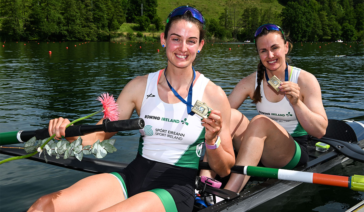 Fiona Murtagh and Aifric Keogh. Pic: INPHO/Detlev Seyb