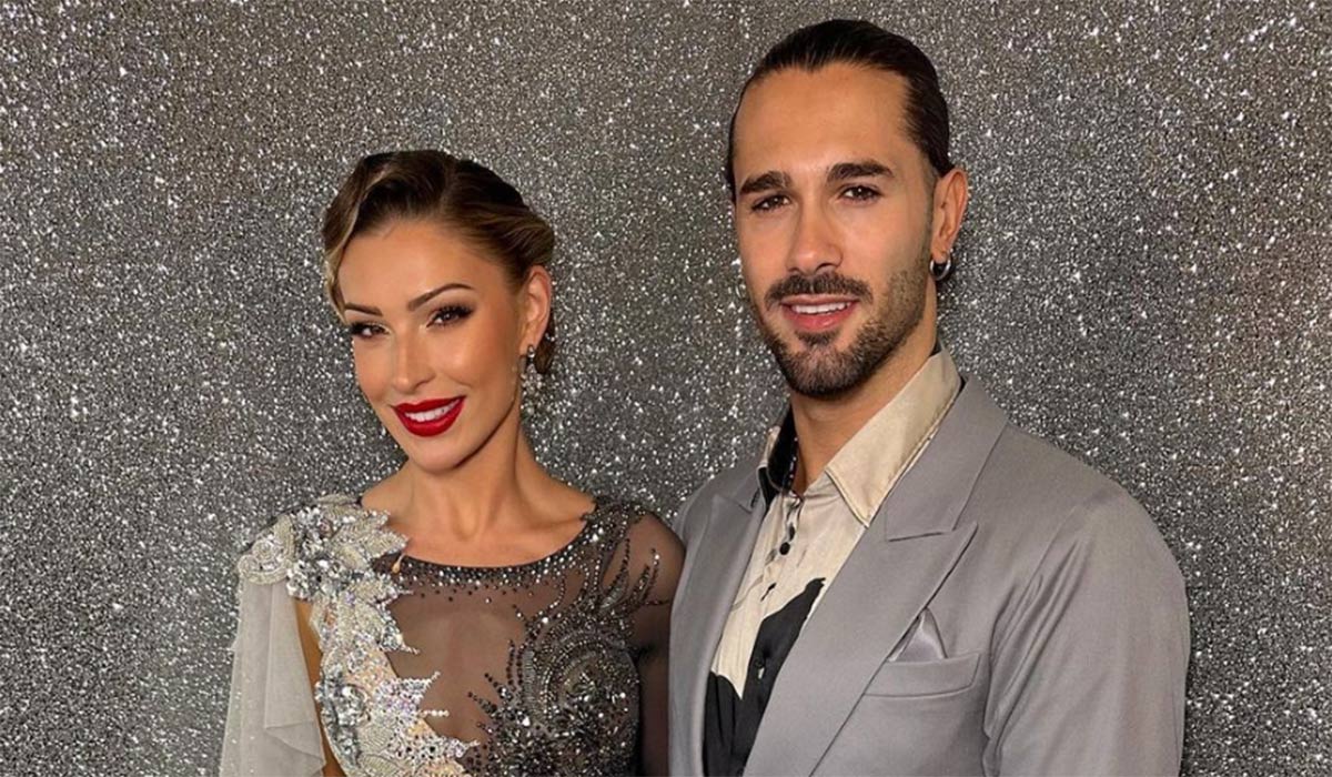 Zara McDermott and Graziano Di Prima on Strictly. Pic: Zara McDermott / Instagram