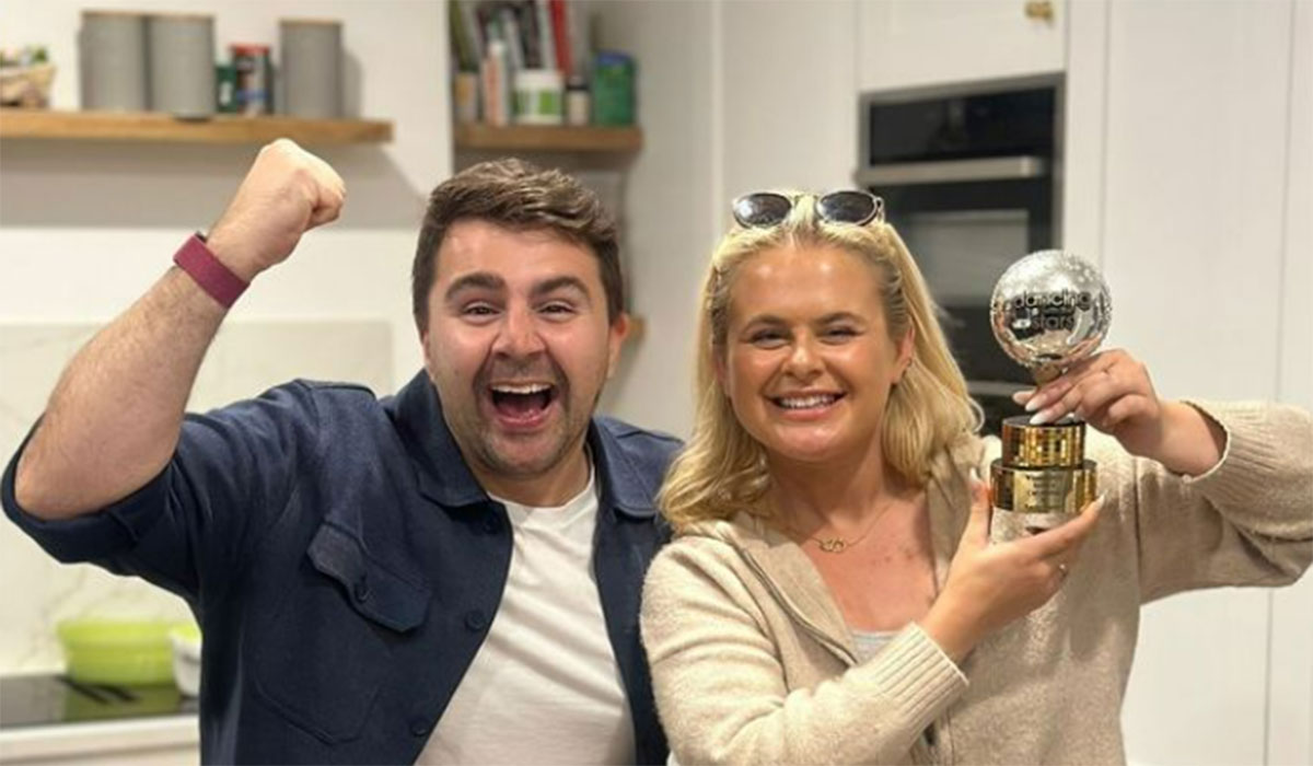 Emily Barker reunites with Carl Mullan one year after Dancing with the Stars win