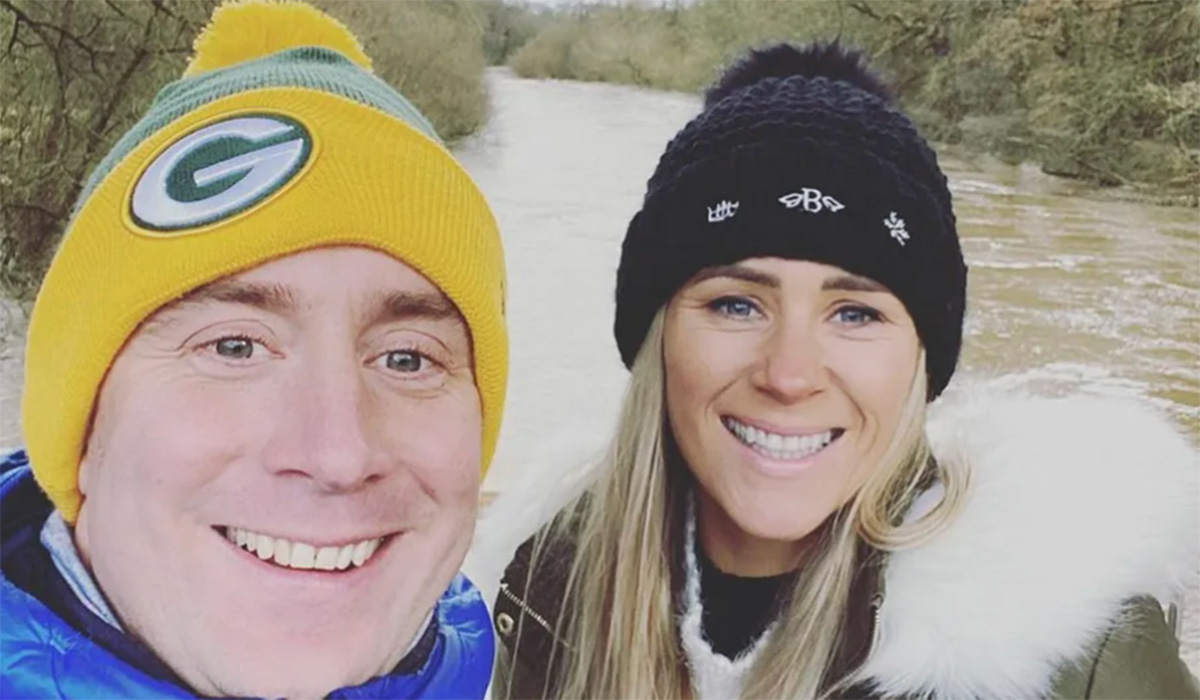 Evanne Ní Chuilinn and her husband Brian. Pic: Instagram