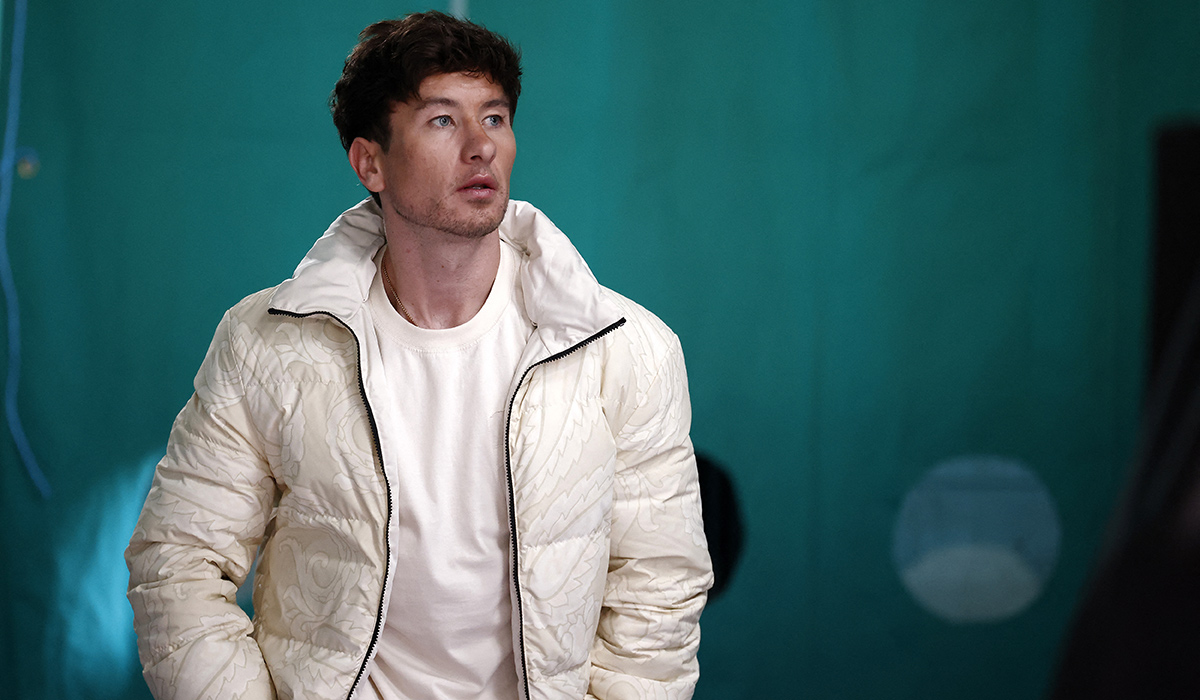 Actor Barry Keoghan attends the catwalk presentation for British fashion house Burberry's Spring/Summer 2025 collection, at London Fashion Week. Pic: Getty Images