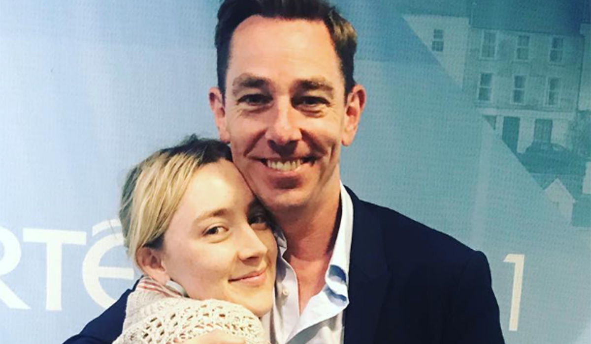 Ryan Tubridy on his friendship with actress Saoirse Ronan and how she reminds him of his daughter