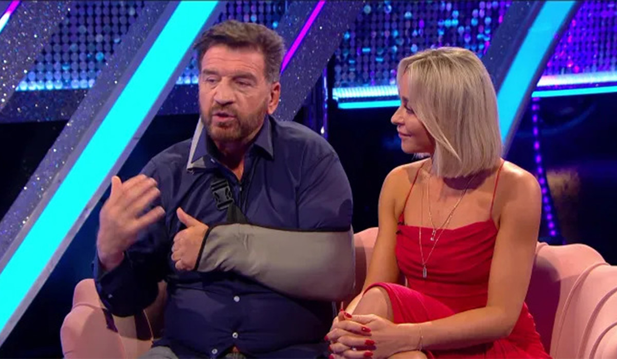 Nick Knowles forced to QUIT tomorrow’s live show after second shock injury. Pic: BBC