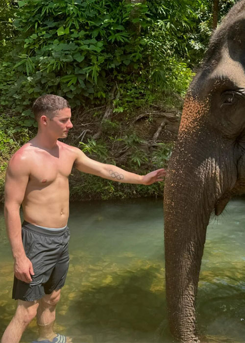 Rhys McClenaghan and Emilee Corr's trip around Asia. Pic: Rhys McClenaghan/Instagram