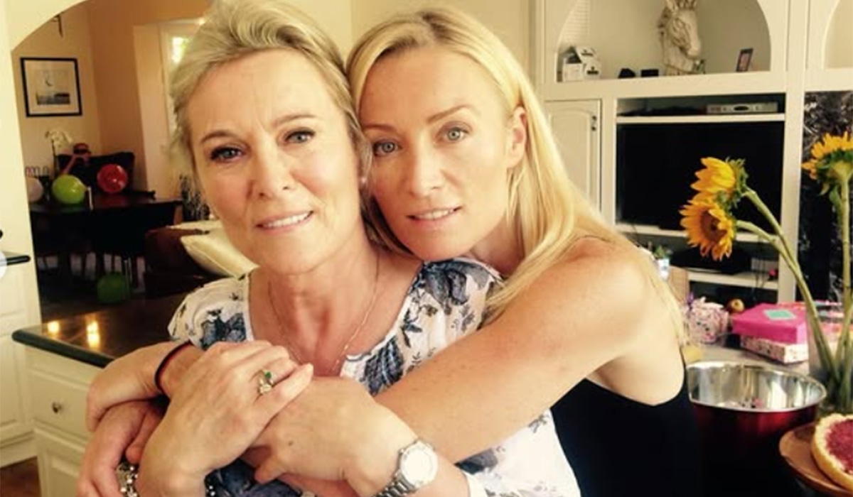 Victoria Smurfit and mum Caroline