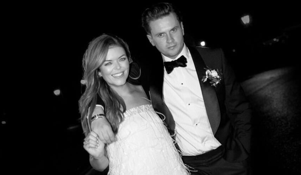 Mark Mehigan and Doireann Garrihy on their wedding day. Pic: Love Story | Luxury Wedding Photography by Anouska