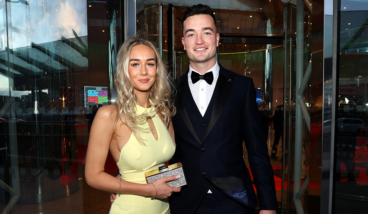 Claire Fitzgerald and Kyle Hayes