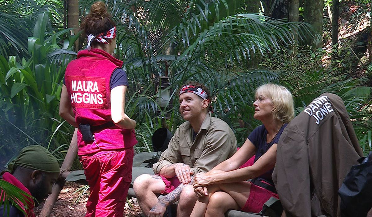Maura Higgins, Danny Jones and Jane Moore on I'm a Celeb