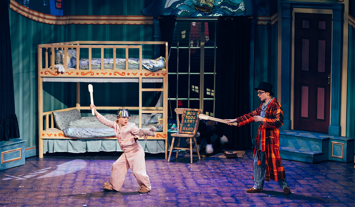 Cast of the Gaiety Panto